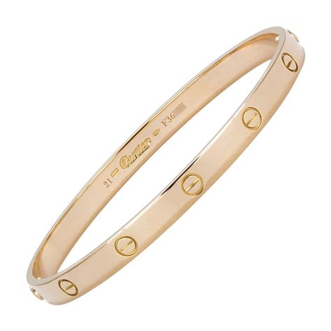 bracelet love cartier|authentic cartier love bracelet.